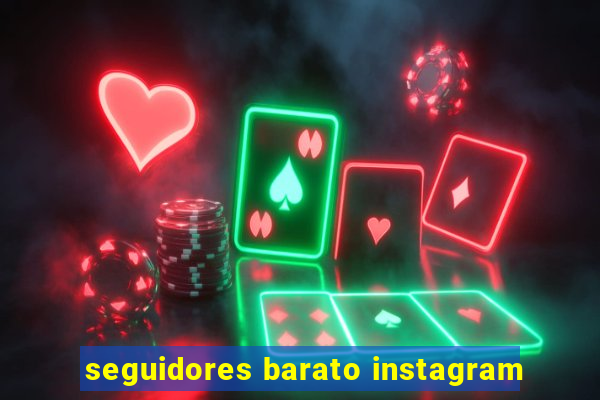 seguidores barato instagram