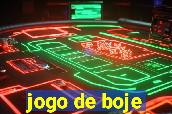 jogo de boje