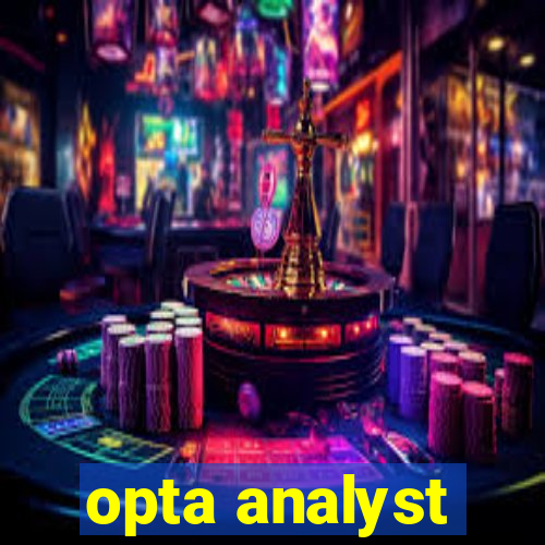 opta analyst