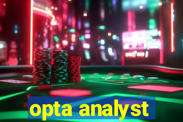 opta analyst