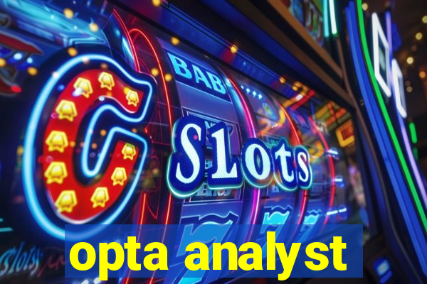 opta analyst