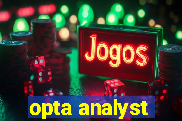 opta analyst