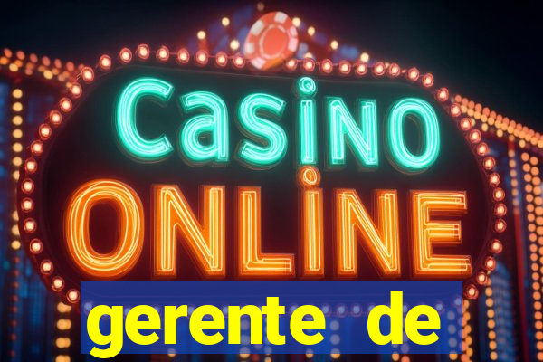 gerente de plataforma slots