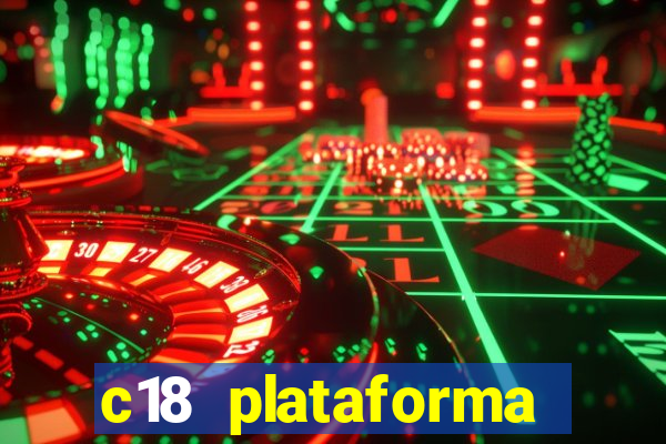 c18 plataforma login entrar