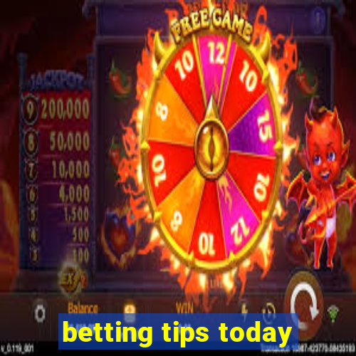 betting tips today