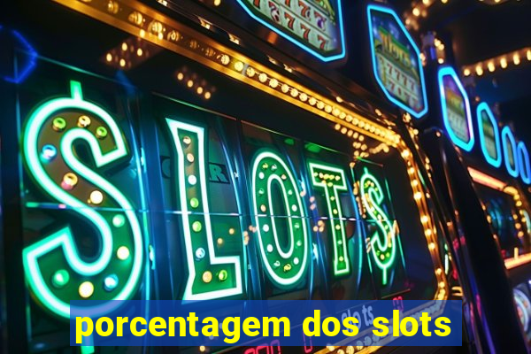 porcentagem dos slots