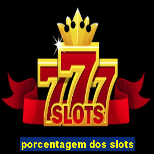 porcentagem dos slots