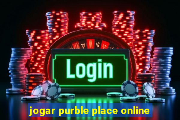 jogar purble place online