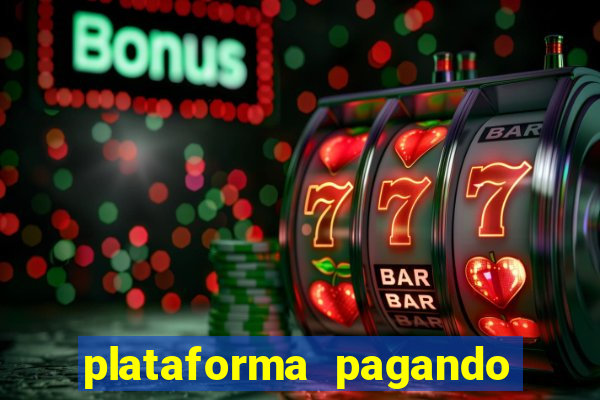 plataforma pagando no cadastro slots