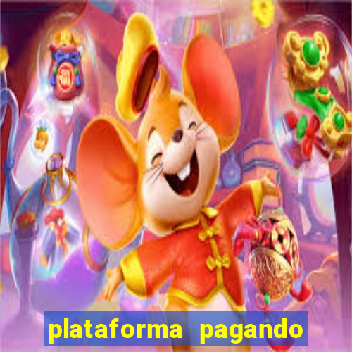 plataforma pagando no cadastro slots