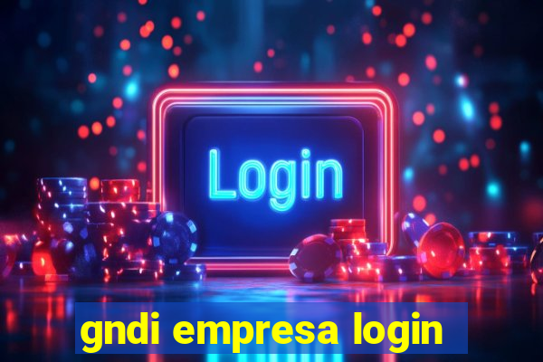 gndi empresa login