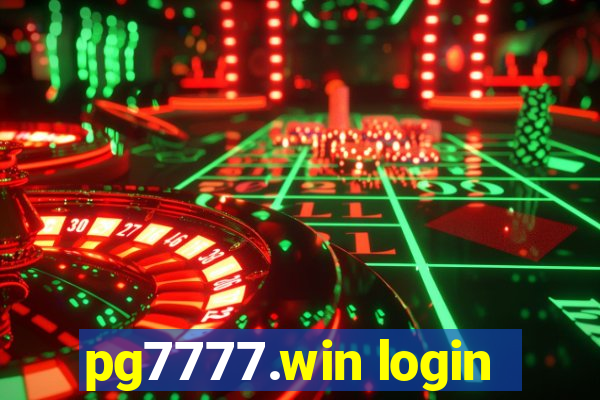 pg7777.win login