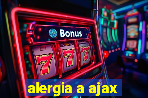 alergia a ajax