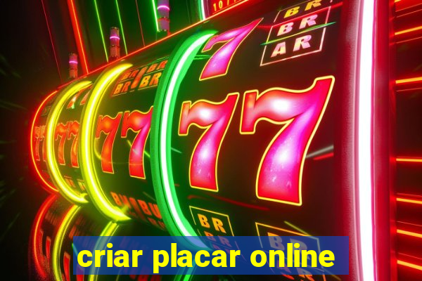 criar placar online