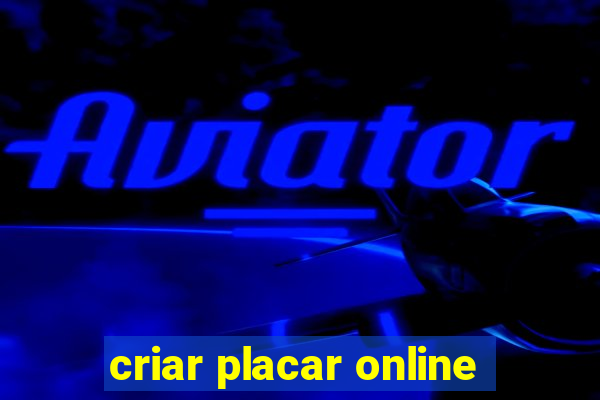 criar placar online