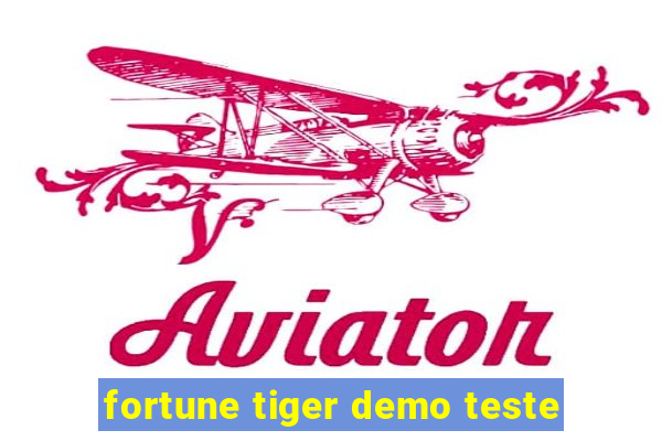 fortune tiger demo teste