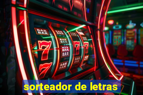 sorteador de letras