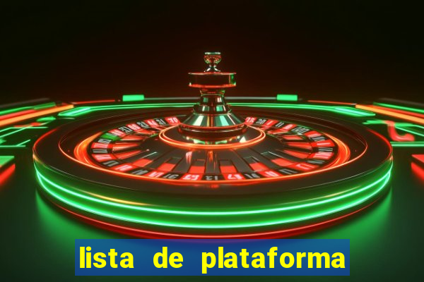 lista de plataforma de jogos