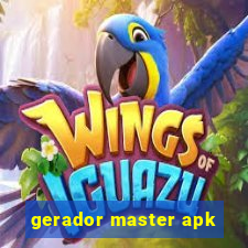 gerador master apk