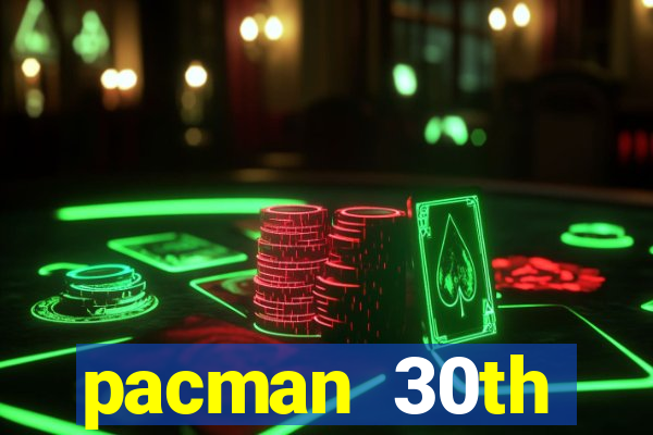 pacman 30th anniversary sonic