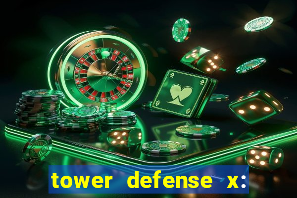 tower defense x: beta codes