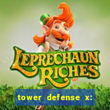 tower defense x: beta codes