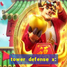 tower defense x: beta codes