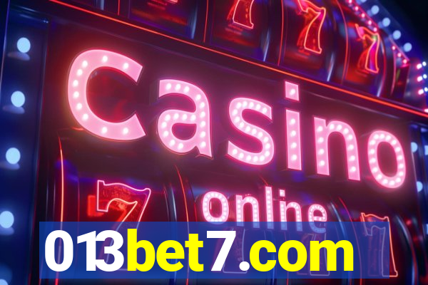 013bet7.com