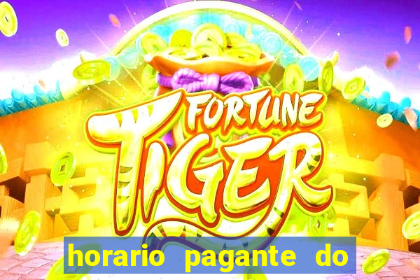 horario pagante do coelho fortune