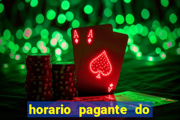 horario pagante do coelho fortune