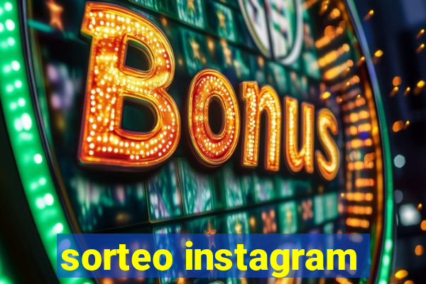 sorteo instagram