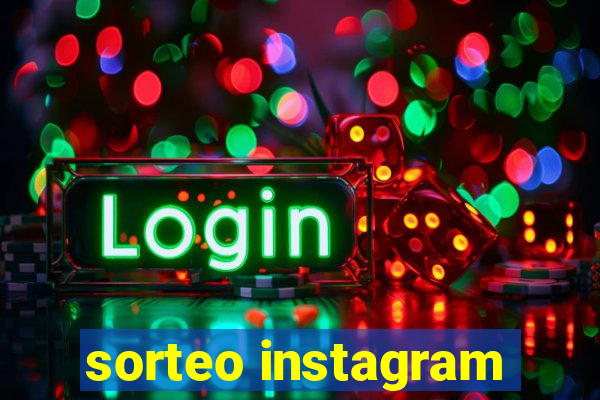 sorteo instagram