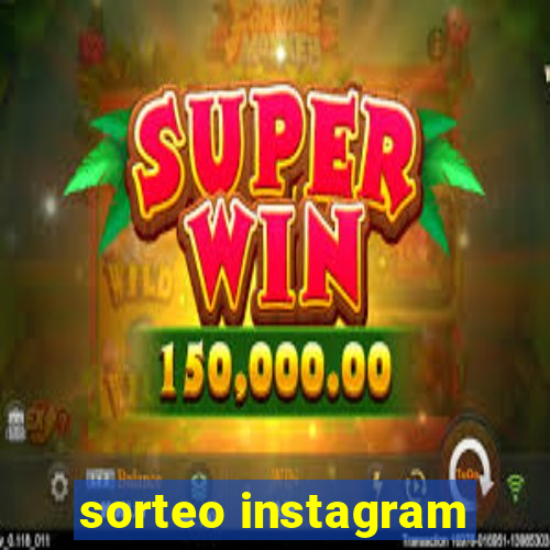 sorteo instagram