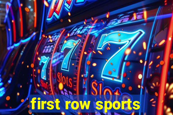 first row sports