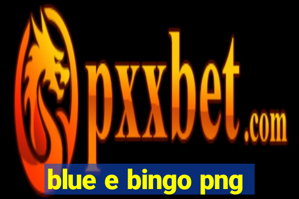 blue e bingo png