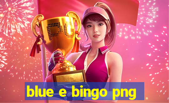 blue e bingo png