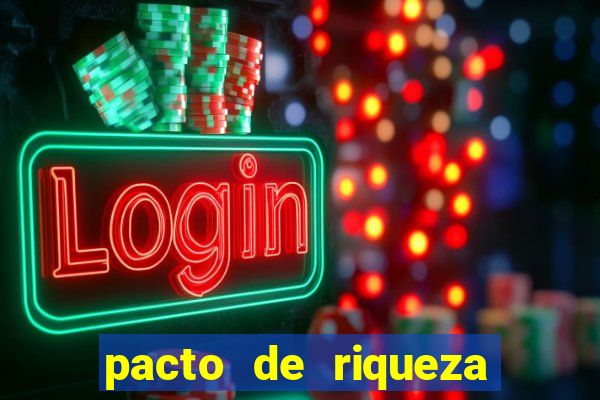 pacto de riqueza com oxum