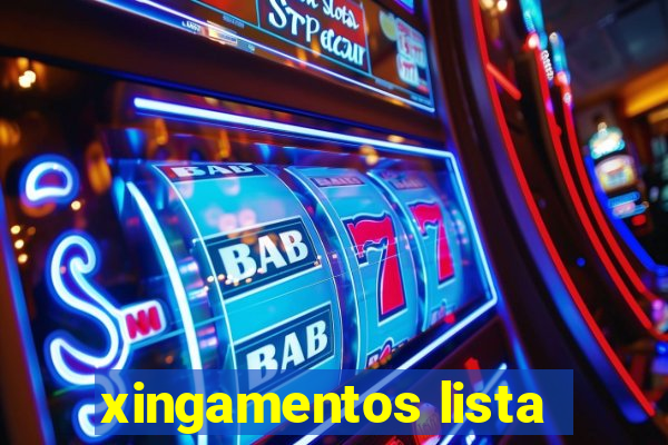 xingamentos lista