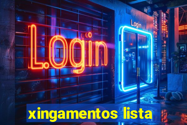 xingamentos lista