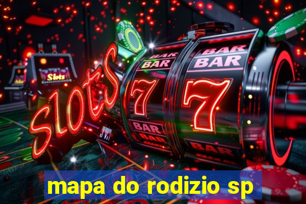 mapa do rodizio sp