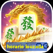 horario louzada