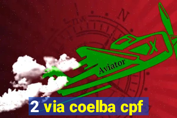 2 via coelba cpf