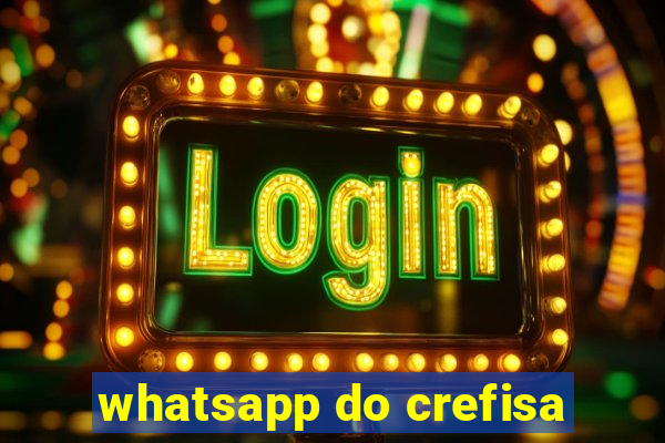 whatsapp do crefisa