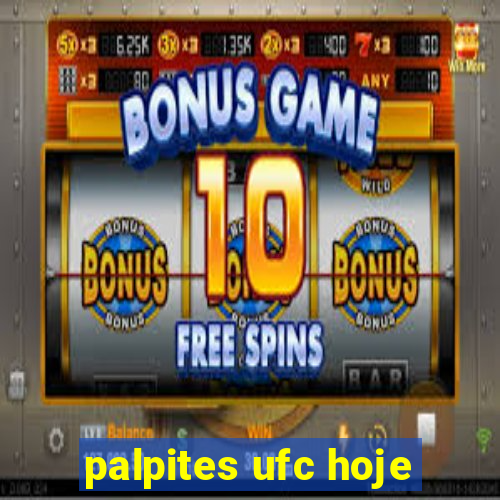 palpites ufc hoje