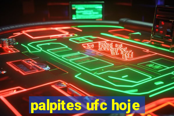 palpites ufc hoje