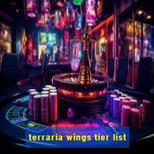 terraria wings tier list