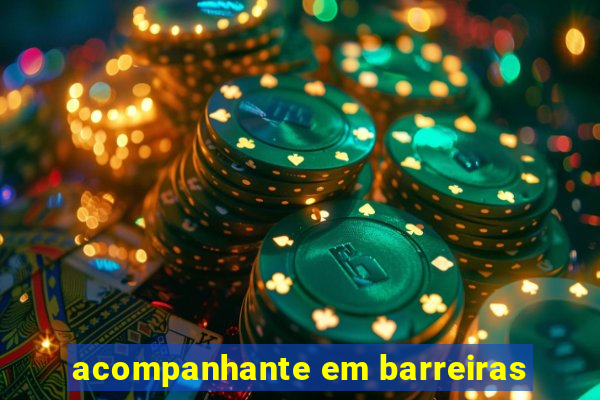 acompanhante em barreiras