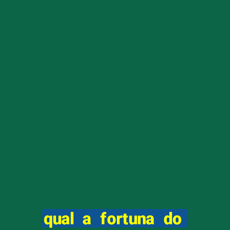 qual a fortuna do mano brown