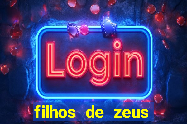 filhos de zeus mitologia grega