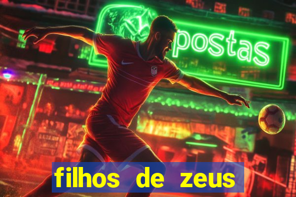 filhos de zeus mitologia grega